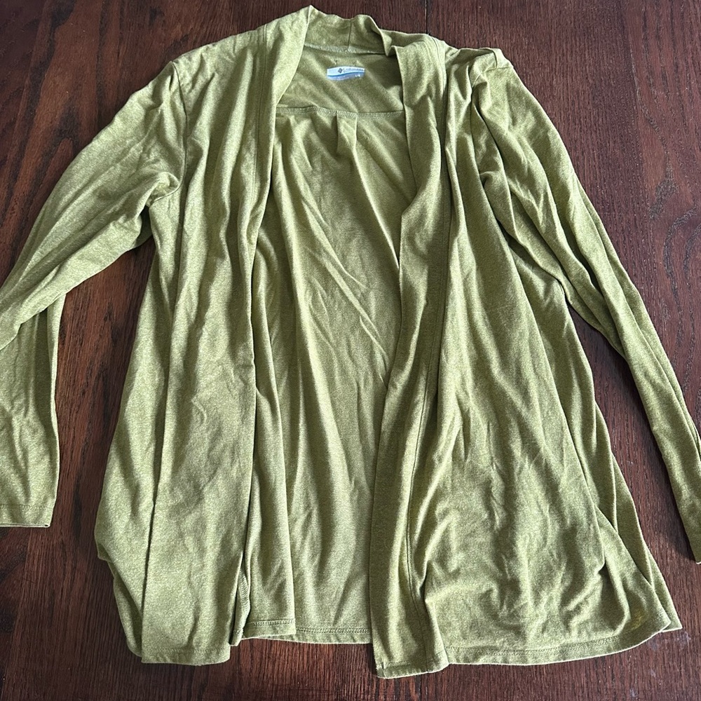 Women’s athletic cardigan Columbia size large